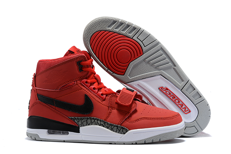 Air Jordan Legacy 312 Red Black Shoes - Click Image to Close